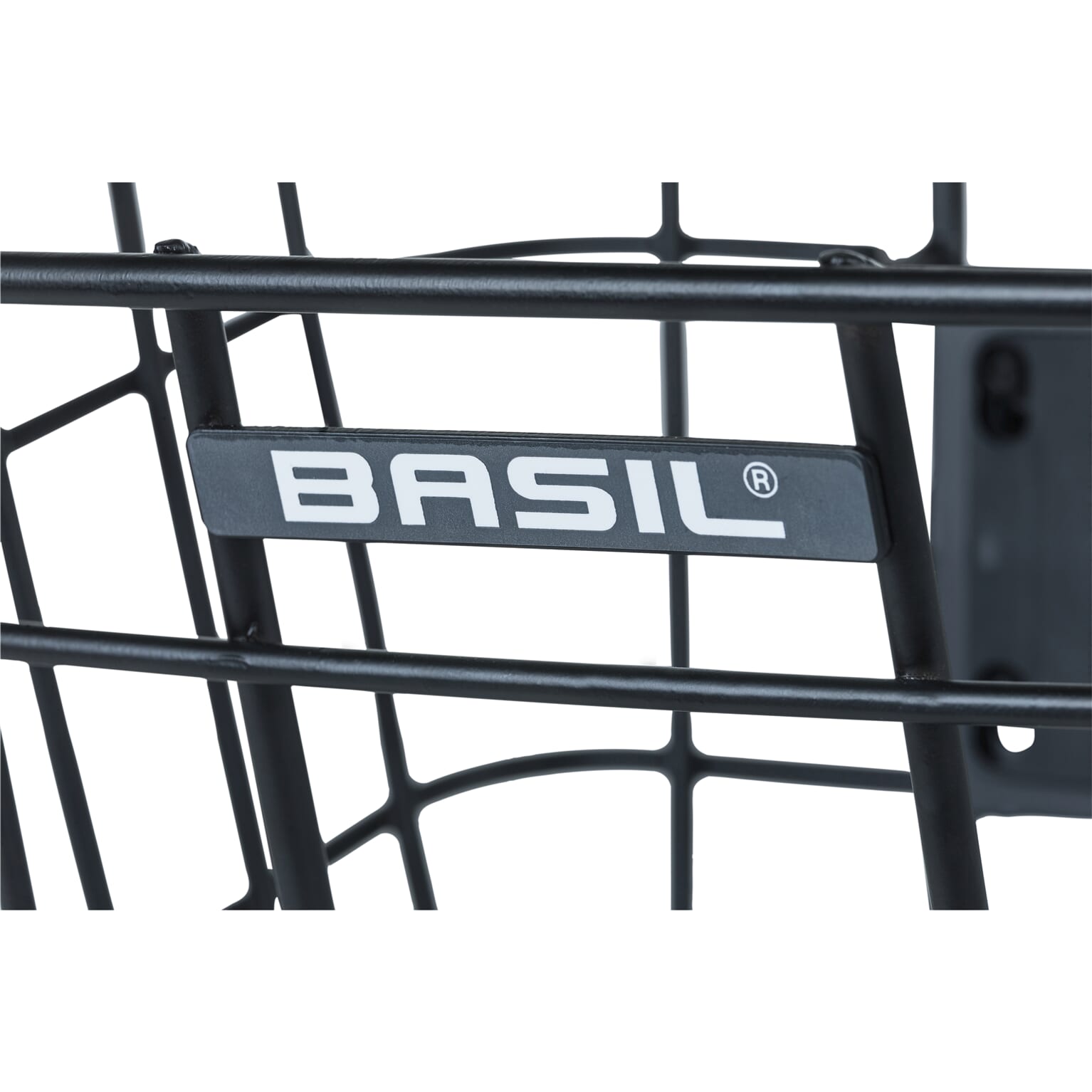 Basil mand Bremen alu mat zwart