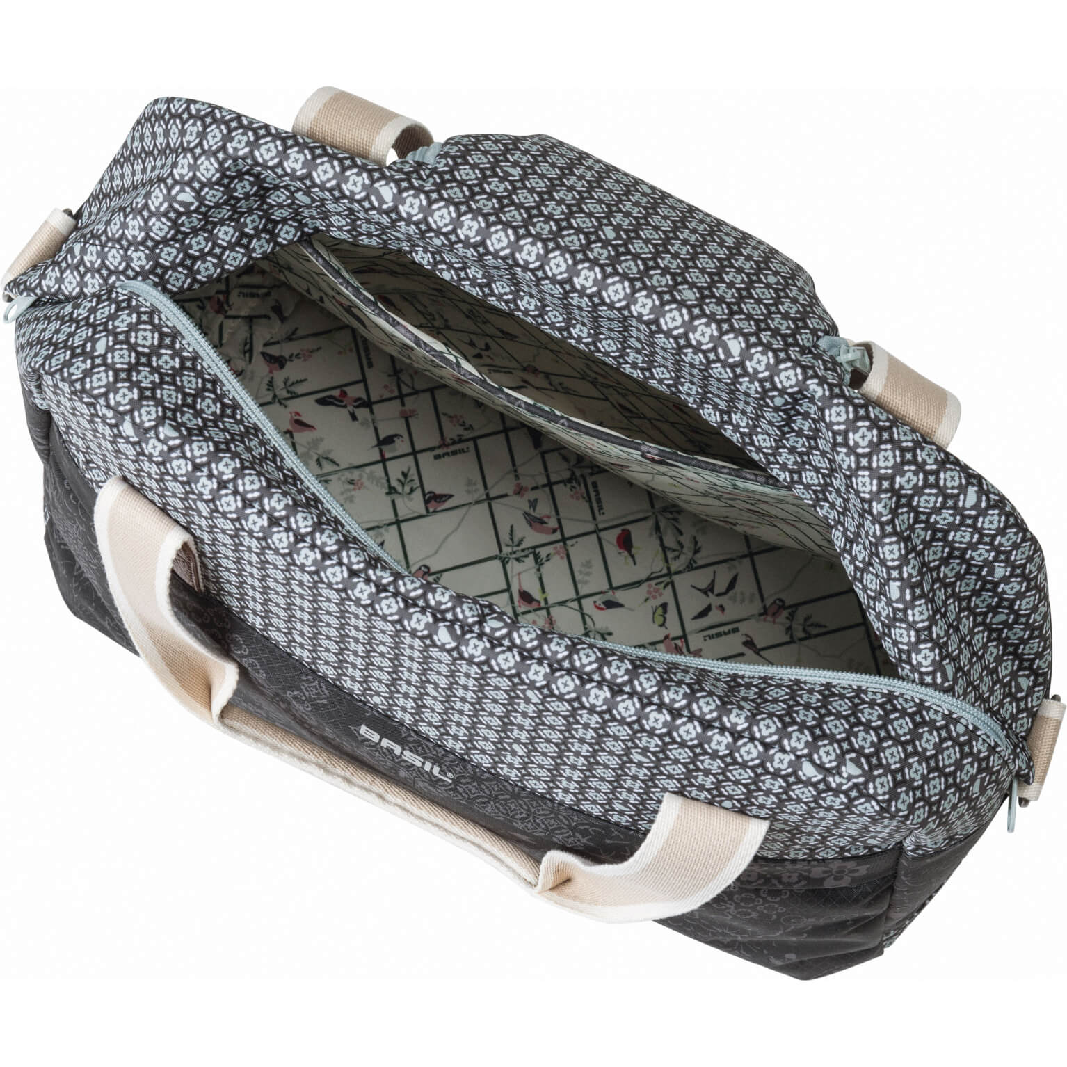 Basil schoudertas Charcoal