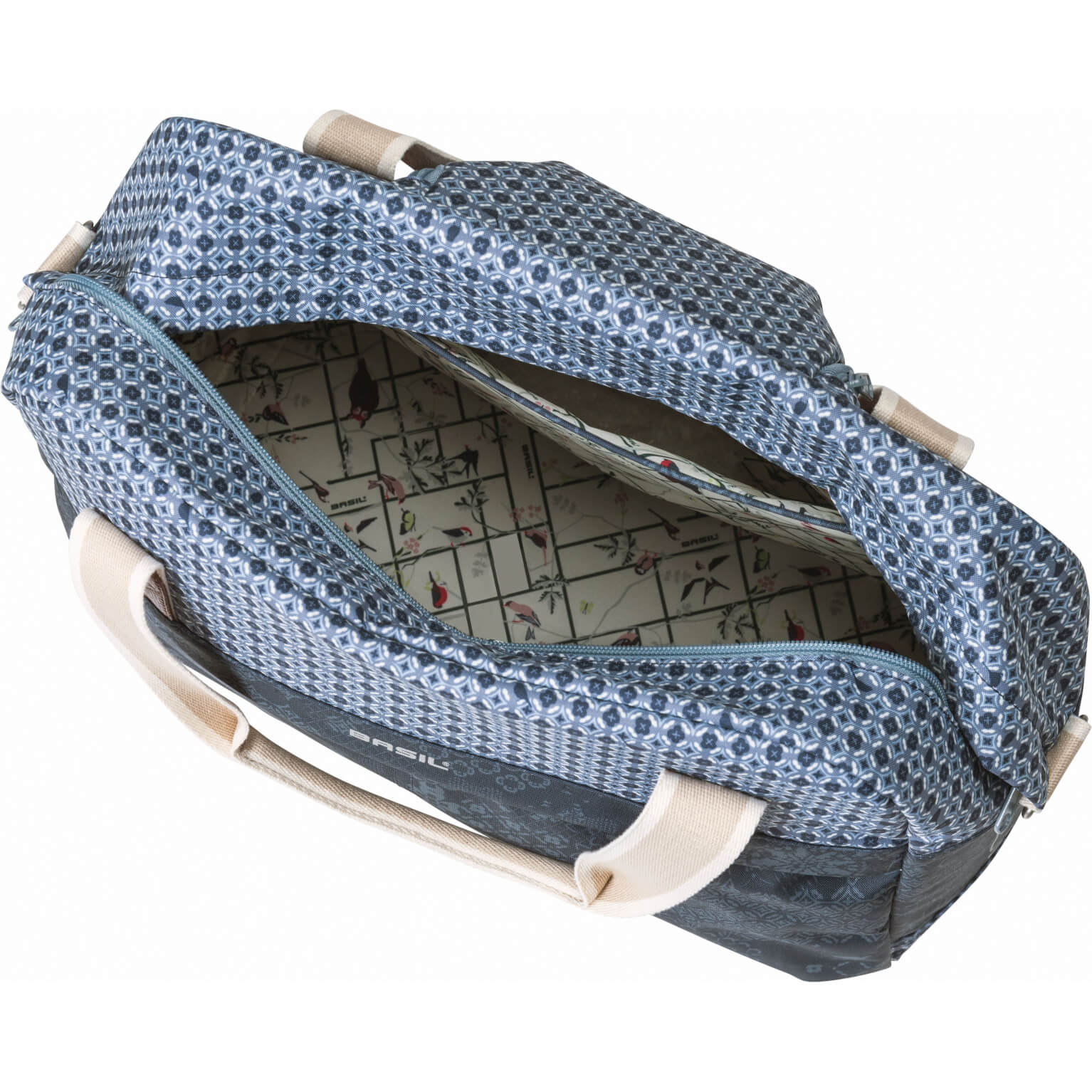 Basil schoudertas Boheme indigo blue