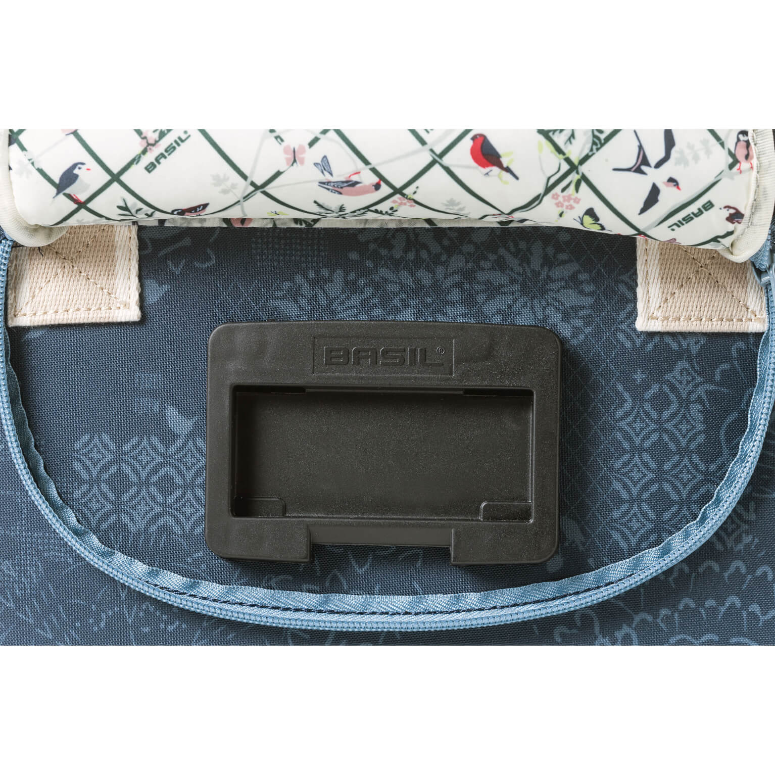 Basil stuurtas Boheme indigo blauw