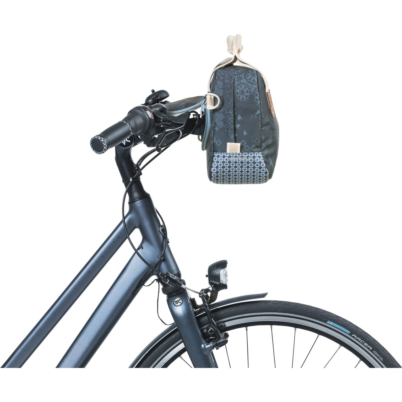 Basil stuurtas Boheme indigo blauw