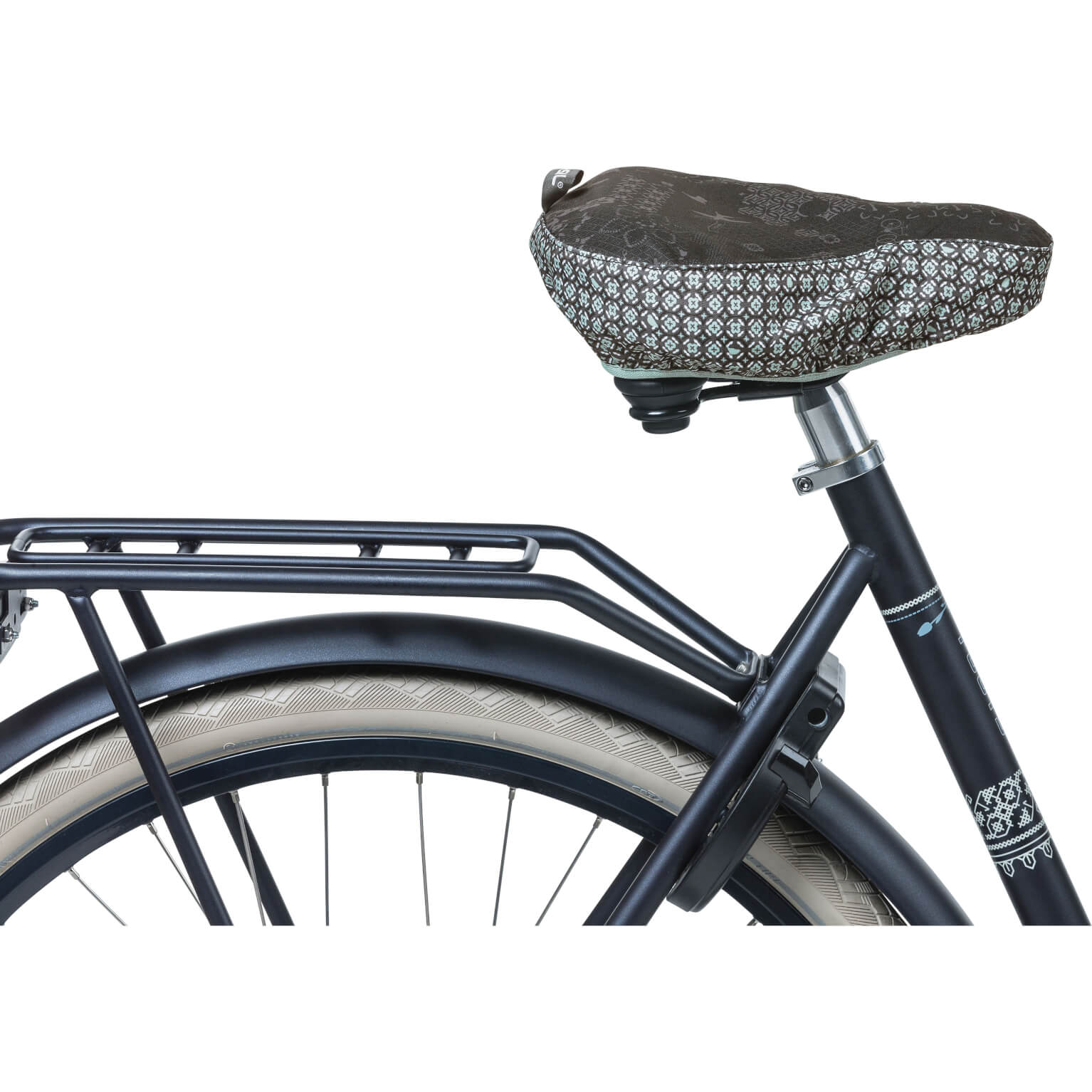 Basil zadeldek Boheme charcoal