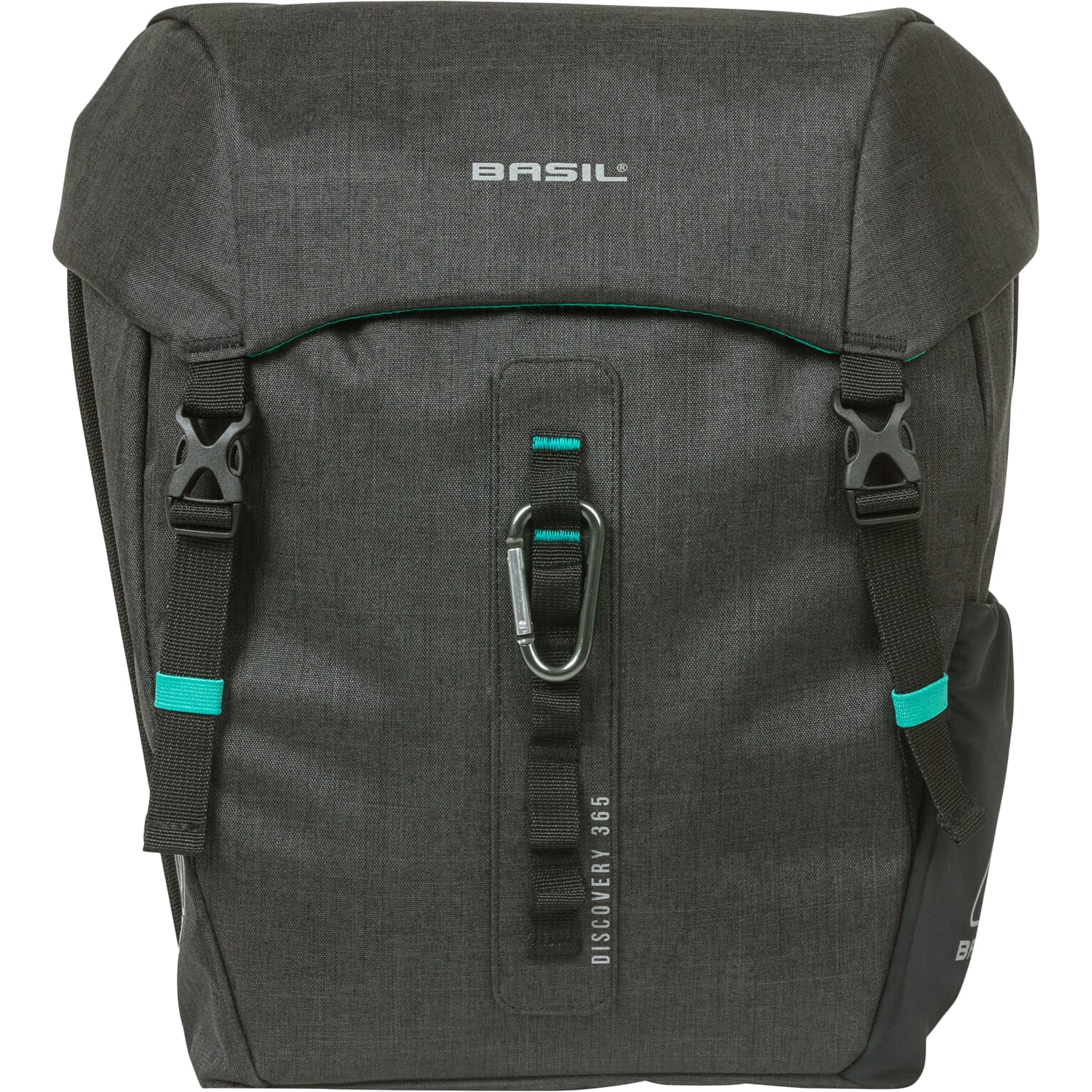 Basil fietstas dubbel Discovery 365D zwart melee 18L