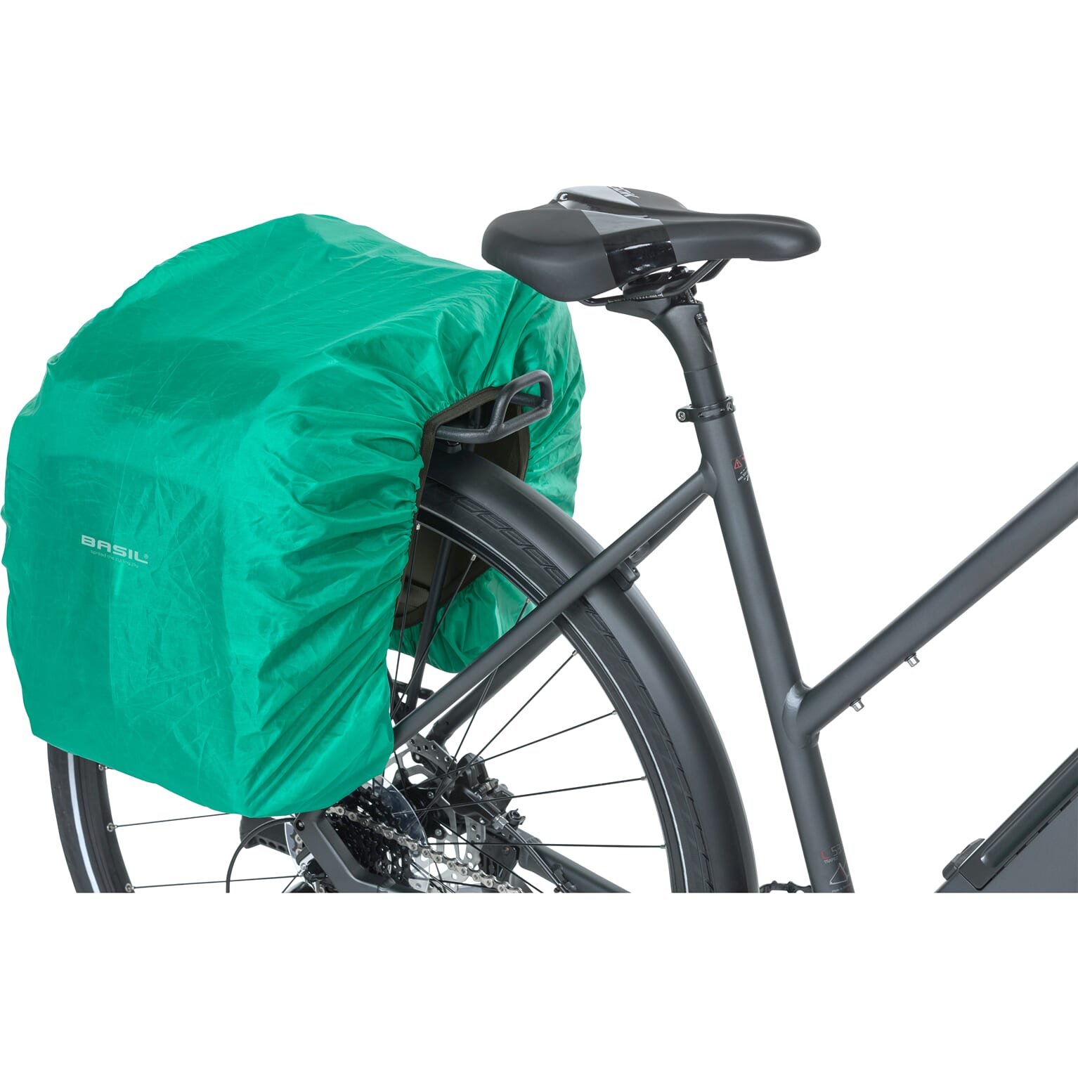 Basil fietstas dubbel Discovery 365D zwart melee 18L