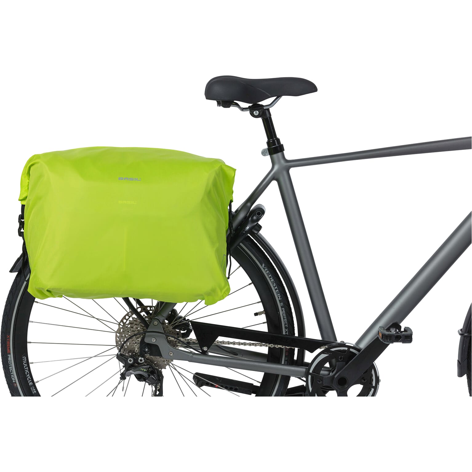 Basil regenhoes Keep Dry horizontaal neon geel