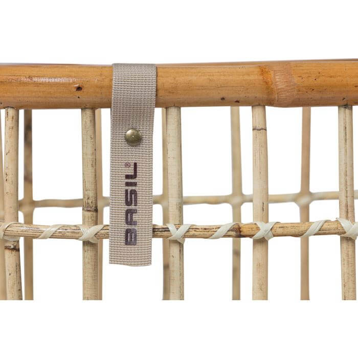 Basil mand Green Life Rotan L 30L natural bruin