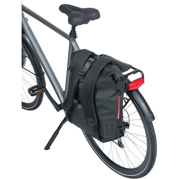 Basil fietsrugzak SoHo Nordlight night zwart
