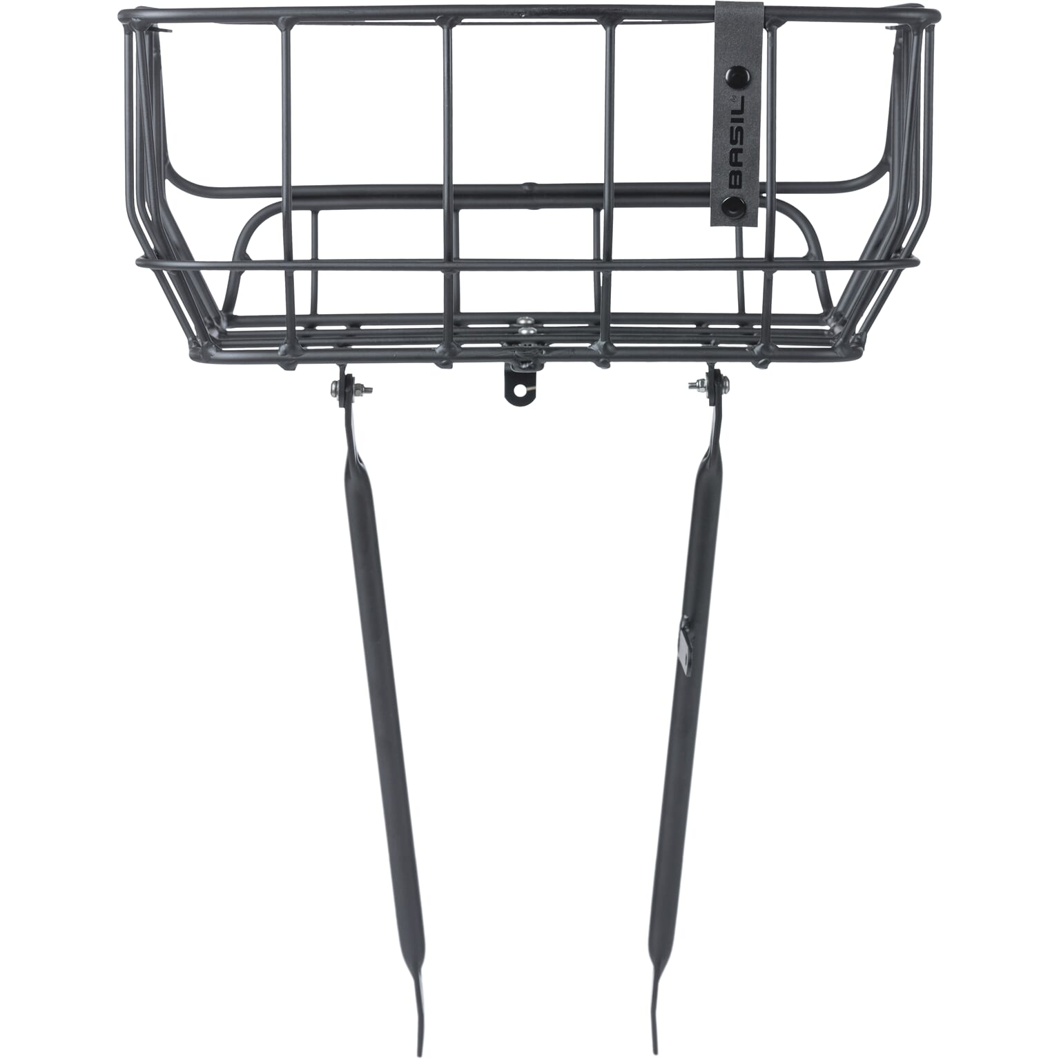 Basil mand Portland voorop mat zwart