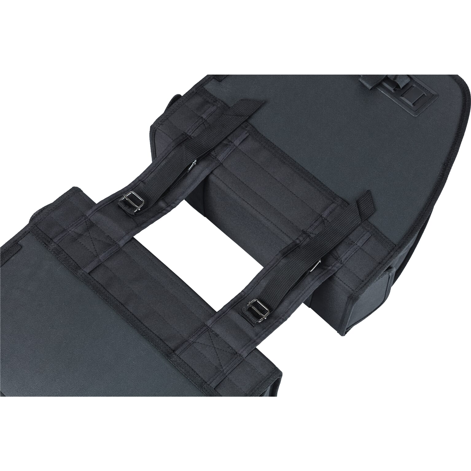 Basil fietstas dubbel Tour zwart 28L