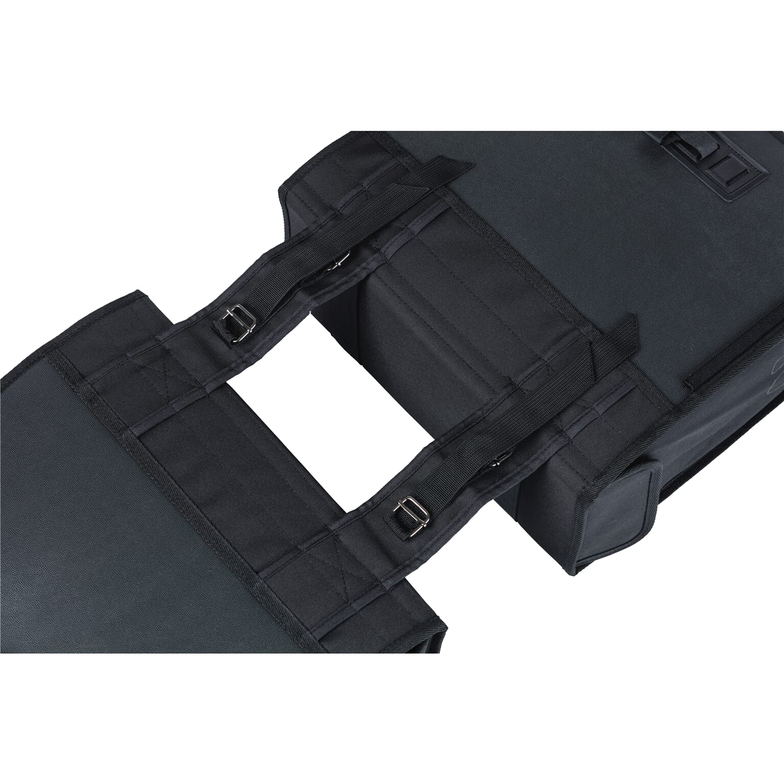 Basil fietstas dubbel Tour XL zwart 35L