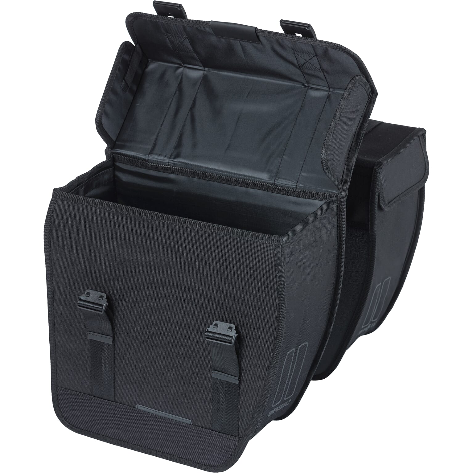 Basil fietstas dubbel Tour XL zwart 35L