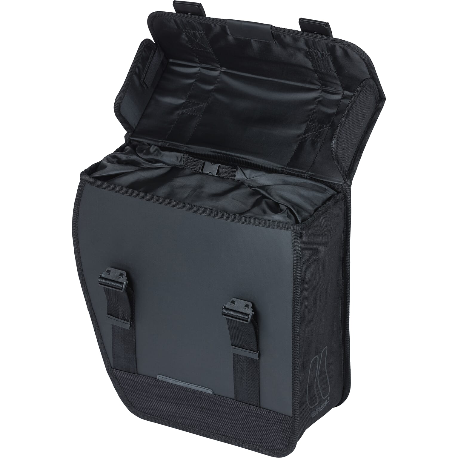 Basil fietstas enkel Tour Waterproof zwart Links 14L