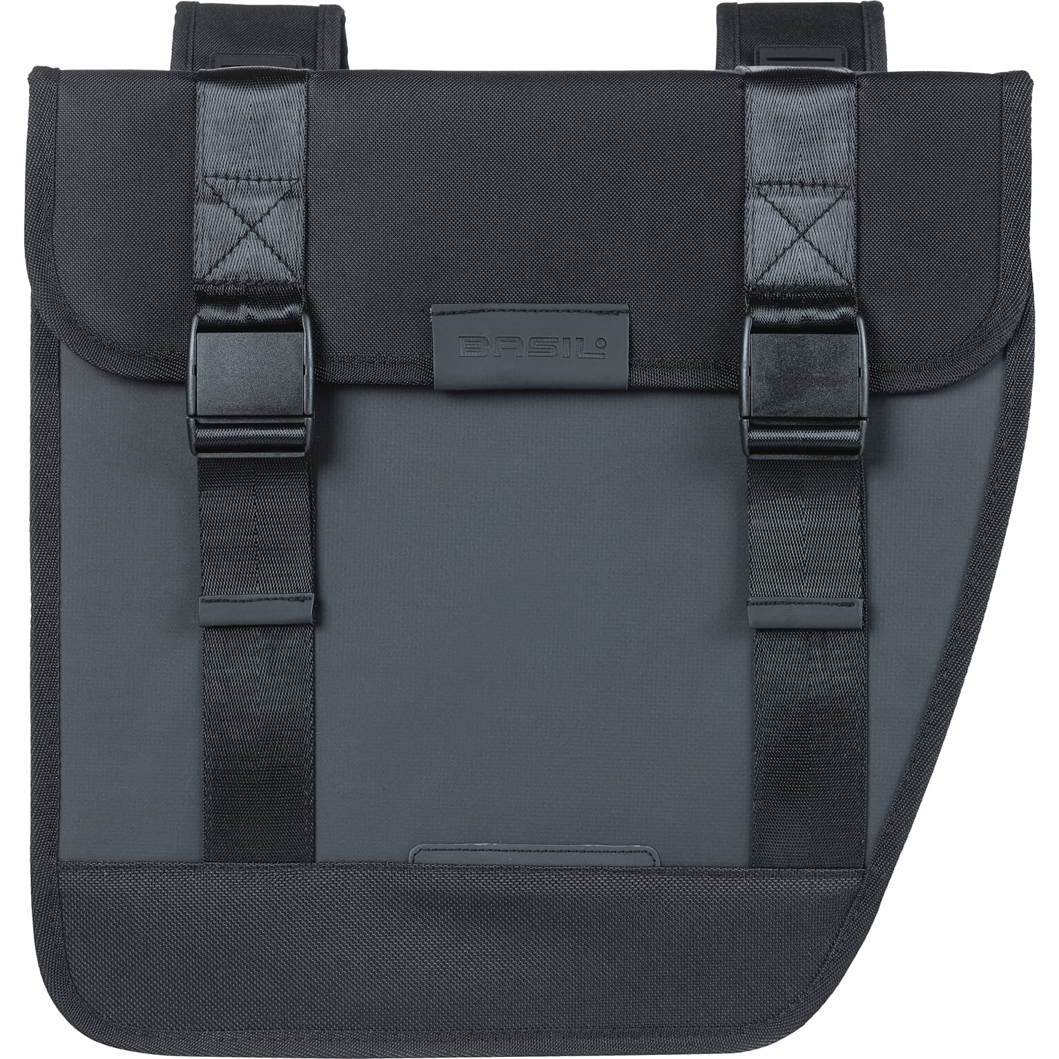 Basil fietstas dubbel Tour Waterproof zwart 28L