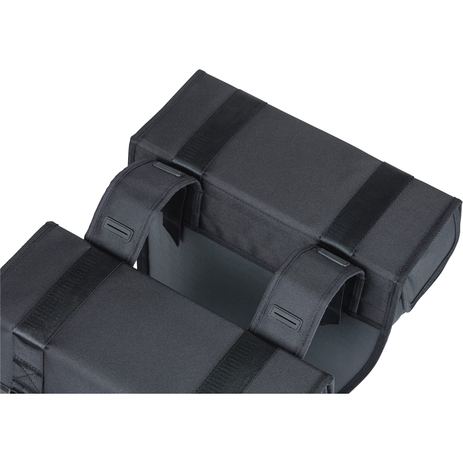 Basil fietstas dubbel Tour Waterproof zwart 28L