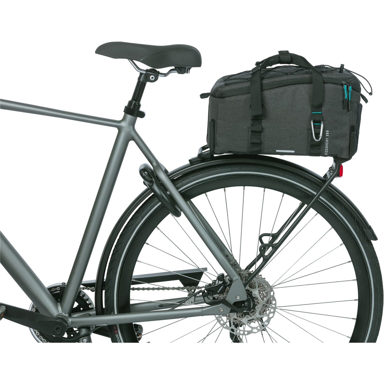 Basil dragertas Discovery 365D M zwart melee