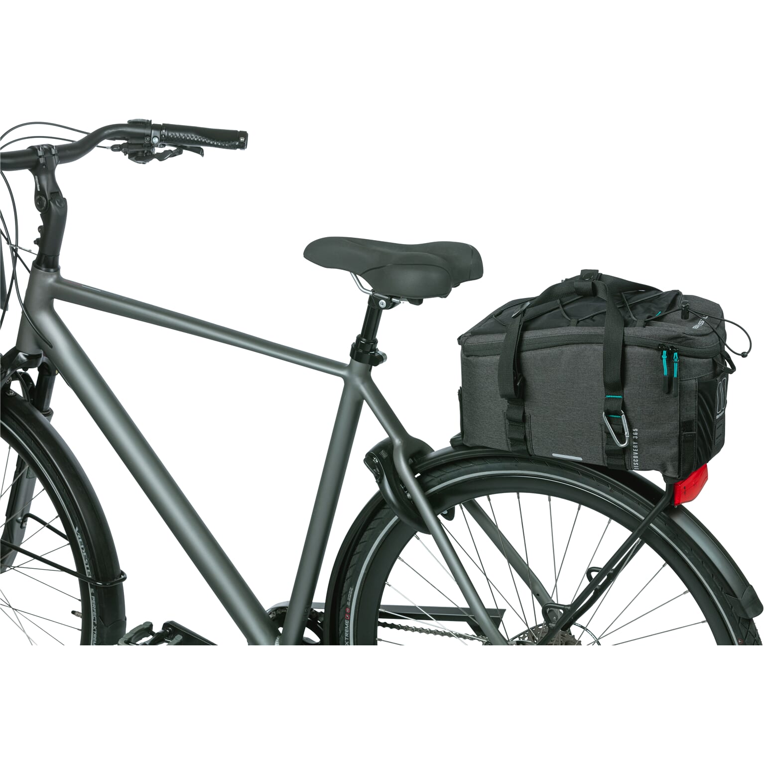 Basil dragertas Discovery 365D M zwart melee