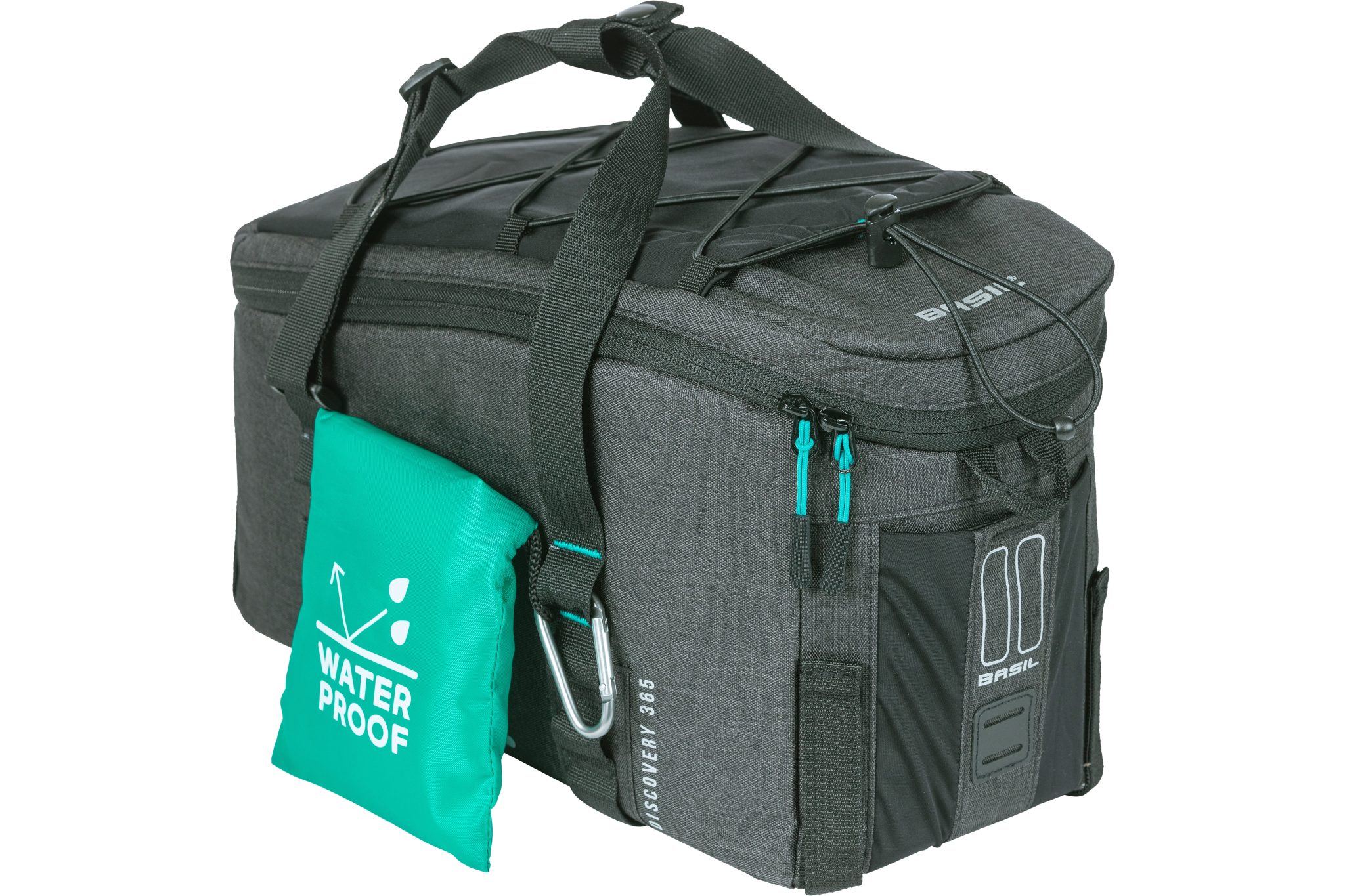 Basil dragertas Discovery 365D M zwart melee