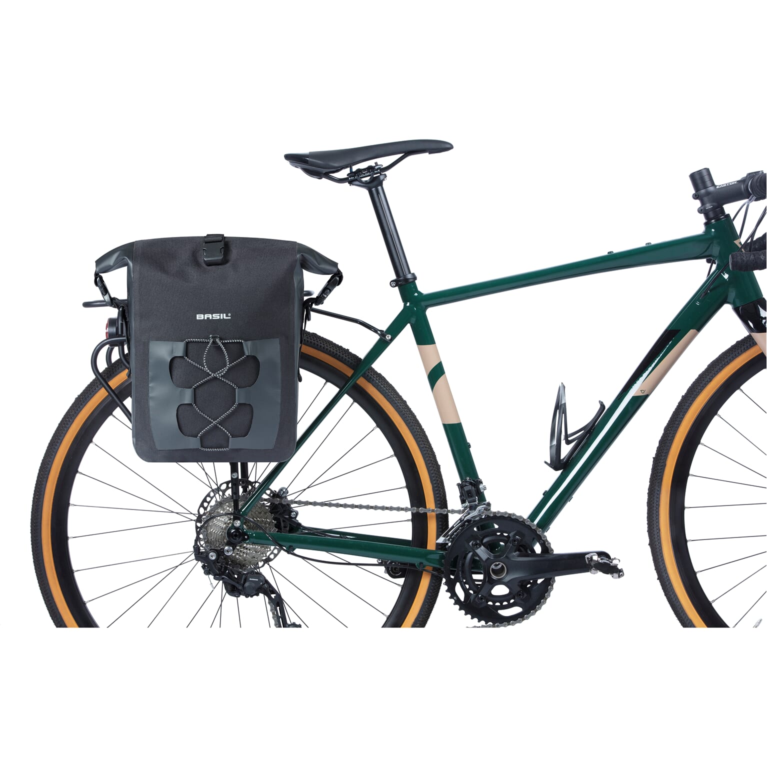 Basil fietstas enkel Navigator Waterproof zwart 12-15L