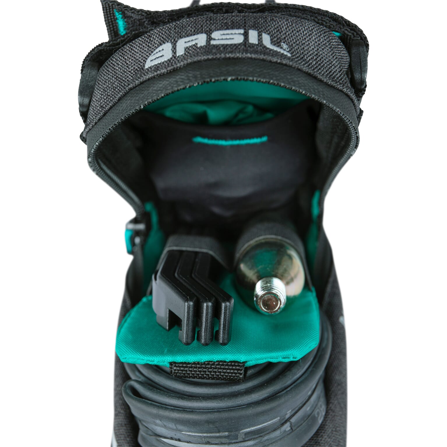 Basil zadeltas S Discovery 365D zwart melee 0,5L