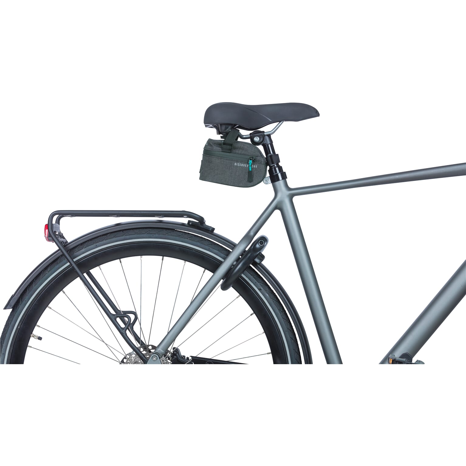 Basil zadeltas M Discovery 365D zwart melee 1L