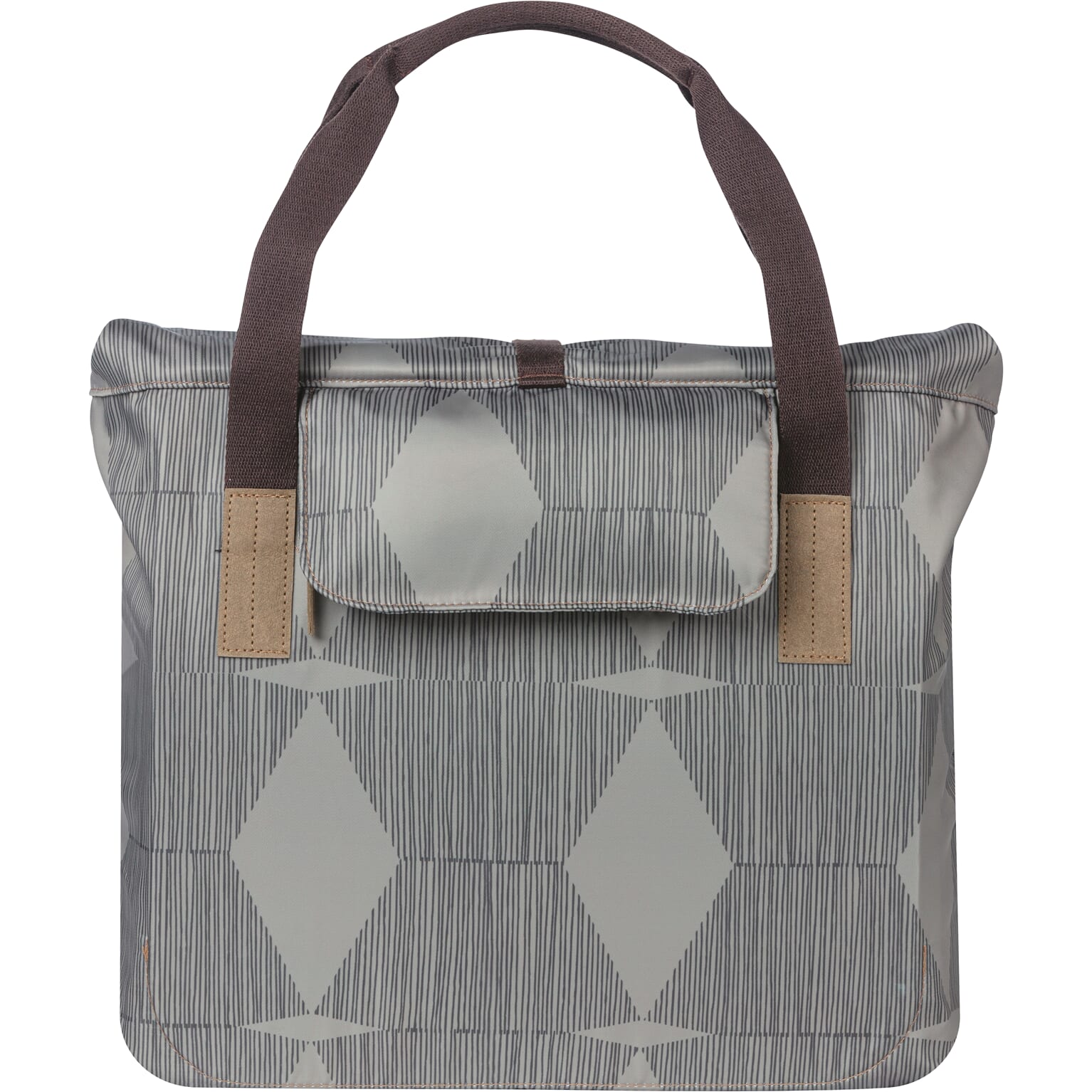 Basil shoppertas Elegance chateau taupe 20-26L