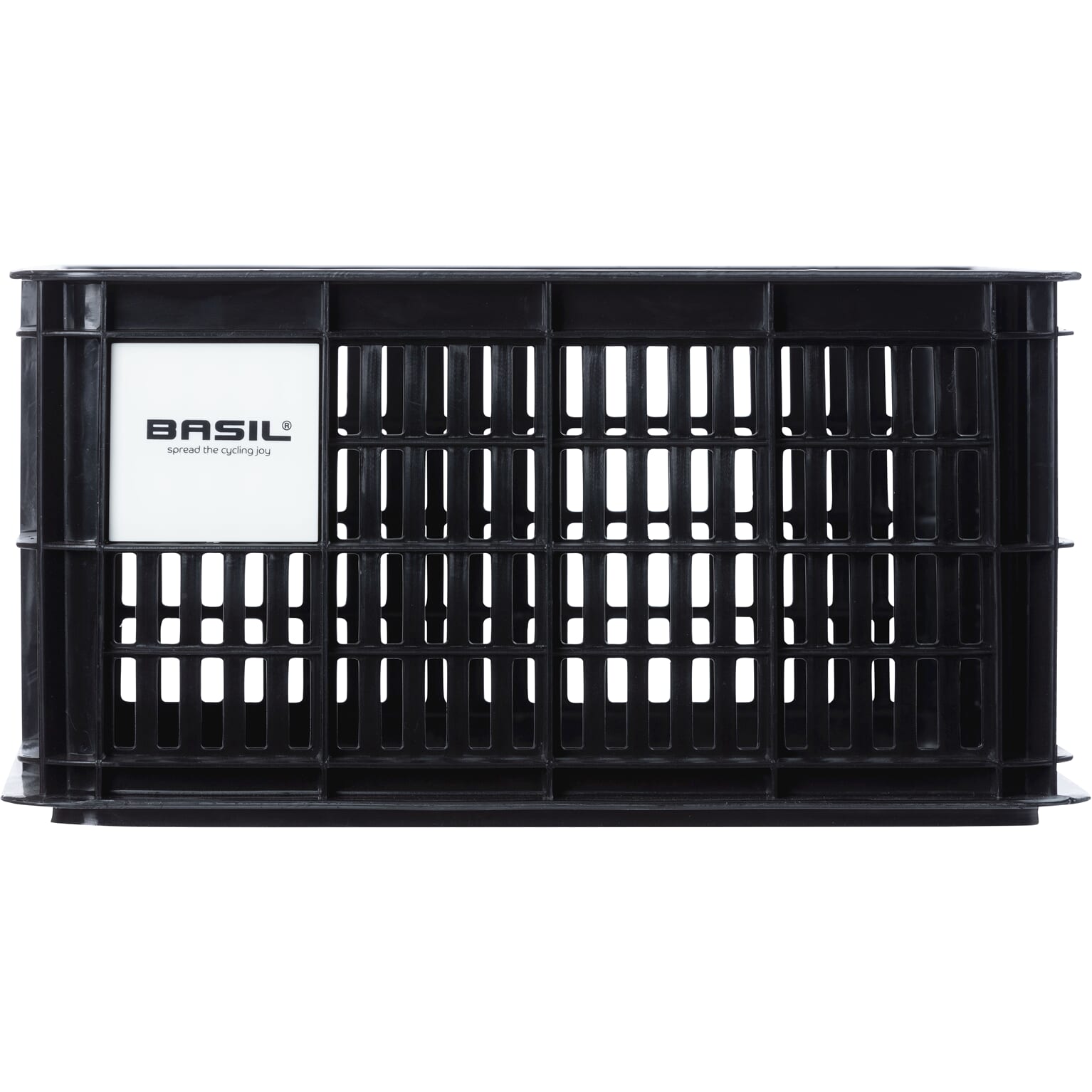 Basil fietskrat S 17.5L recycled zwart