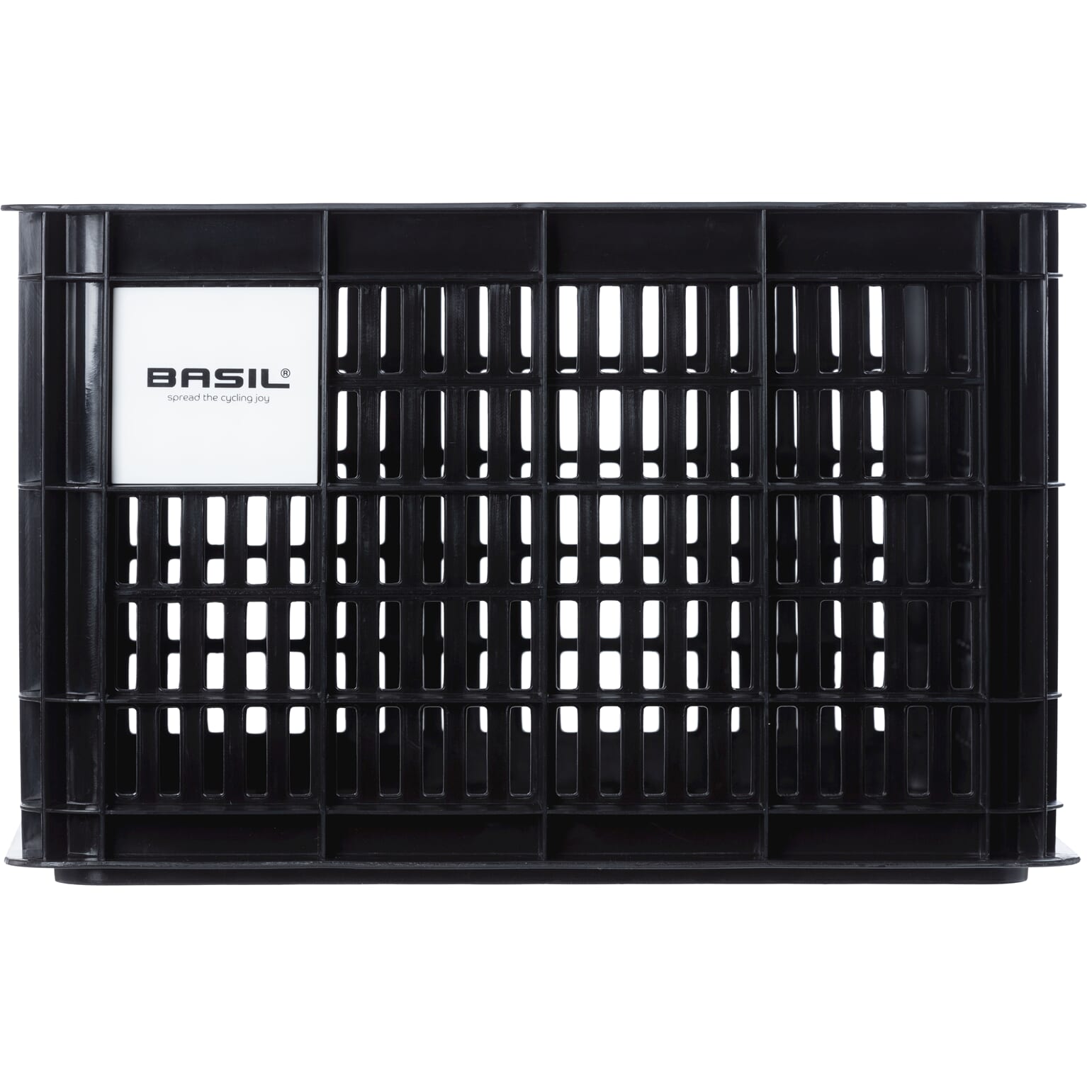 Basil fietskrat M - 29.5L - Recycled - Zwart