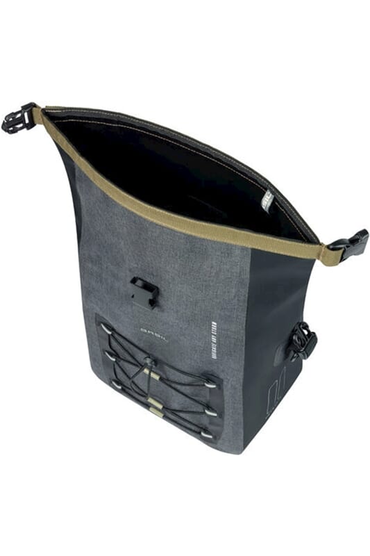 Basil fietstas enkel Navigator Storm MIK Side M zwart 12-15