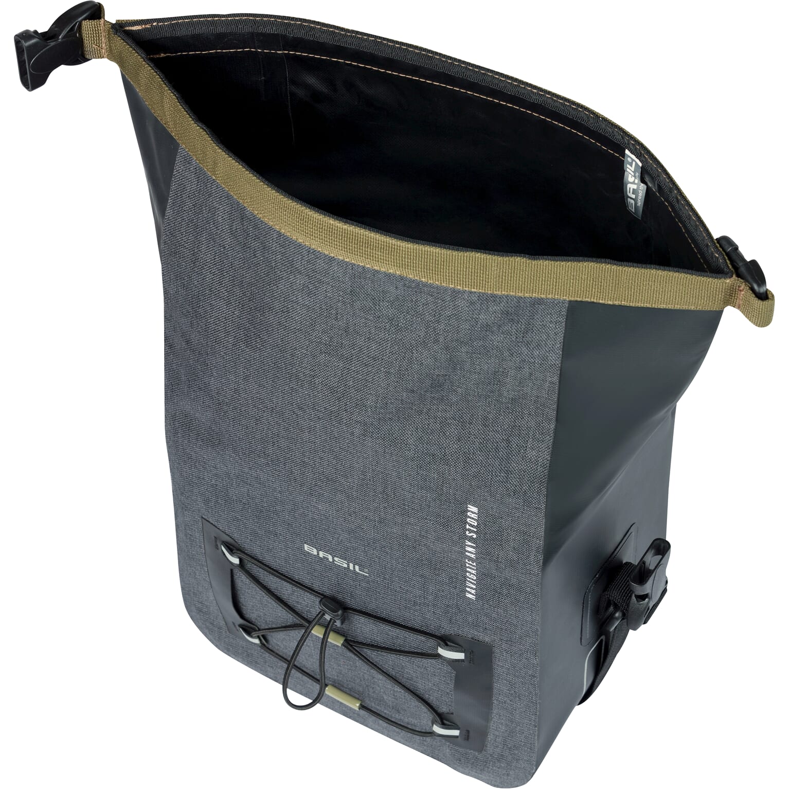 Basil stuurtas Navigator Storm zwart KF 10-11L