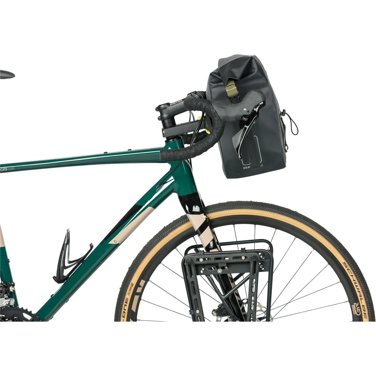 Basil stuurtas Navigator Storm zwart KF 10-11L