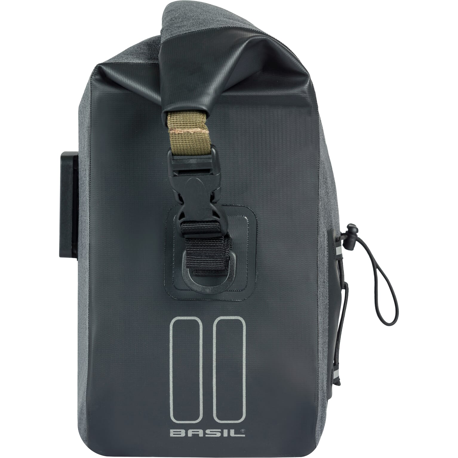 Basil stuurtas Navigator Storm zwart KF 10-11L