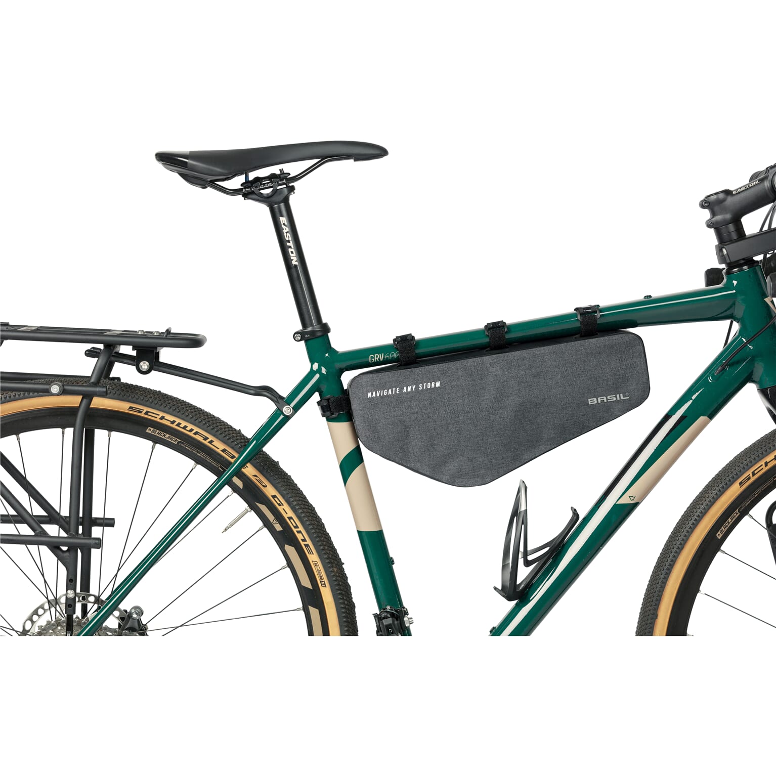 Basil frametas Navigator Storm M zwart 2,2L