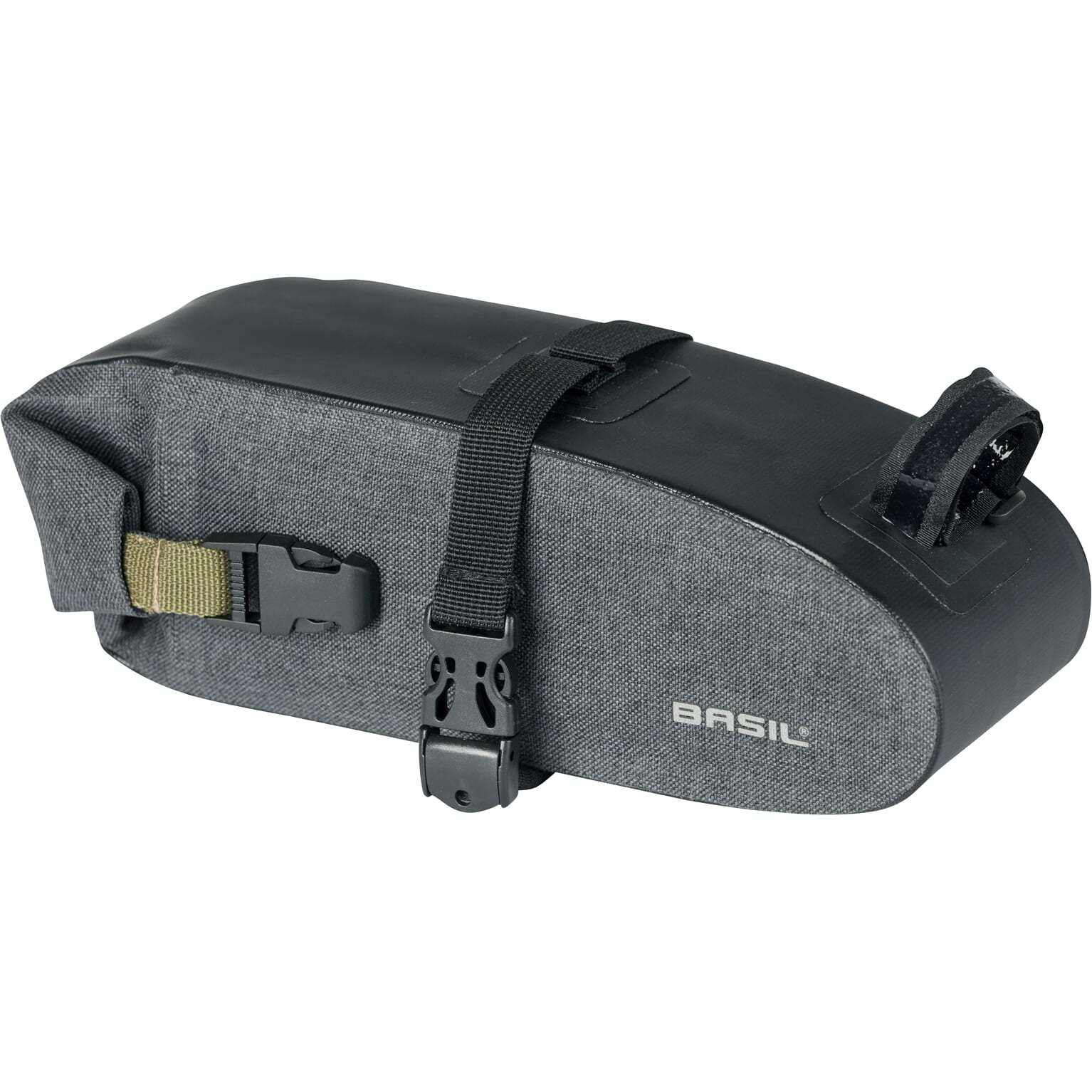 Basil zadeltas Navigator Storm M zwart 1,5L