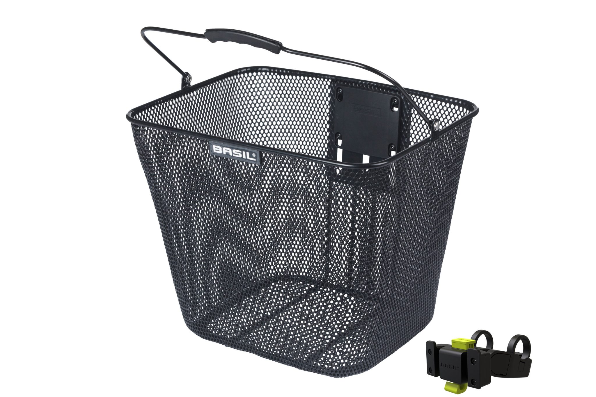 Basil mand Bilbao KF + stuurbochthouder zwart