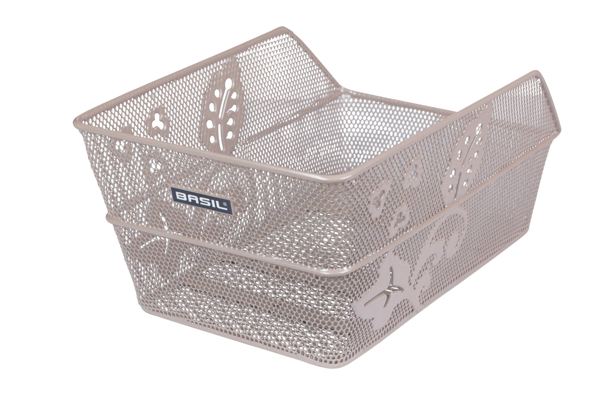 Basil mand Cento flower 19L nude Metallic 39x24x20cm