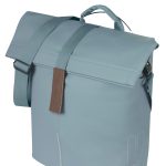 Basil shoppertas City MIK Studs graphite blauw 14-16L