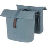 Basil fietstas dubbel City graphite blauw MIK 28-32L