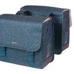 Basil fietstas dubbel Flair navy 35L