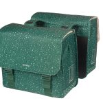 Basil fietstas dubbel Flair groen 35L
