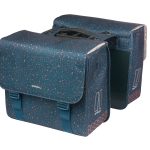 Basil fietstas dubbel Flair navy MIK 35L