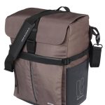 Basil schoudertas Move MIK Hooks bruin 15L