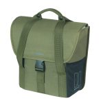 Basil fietstas enkel Go donker groen 16L