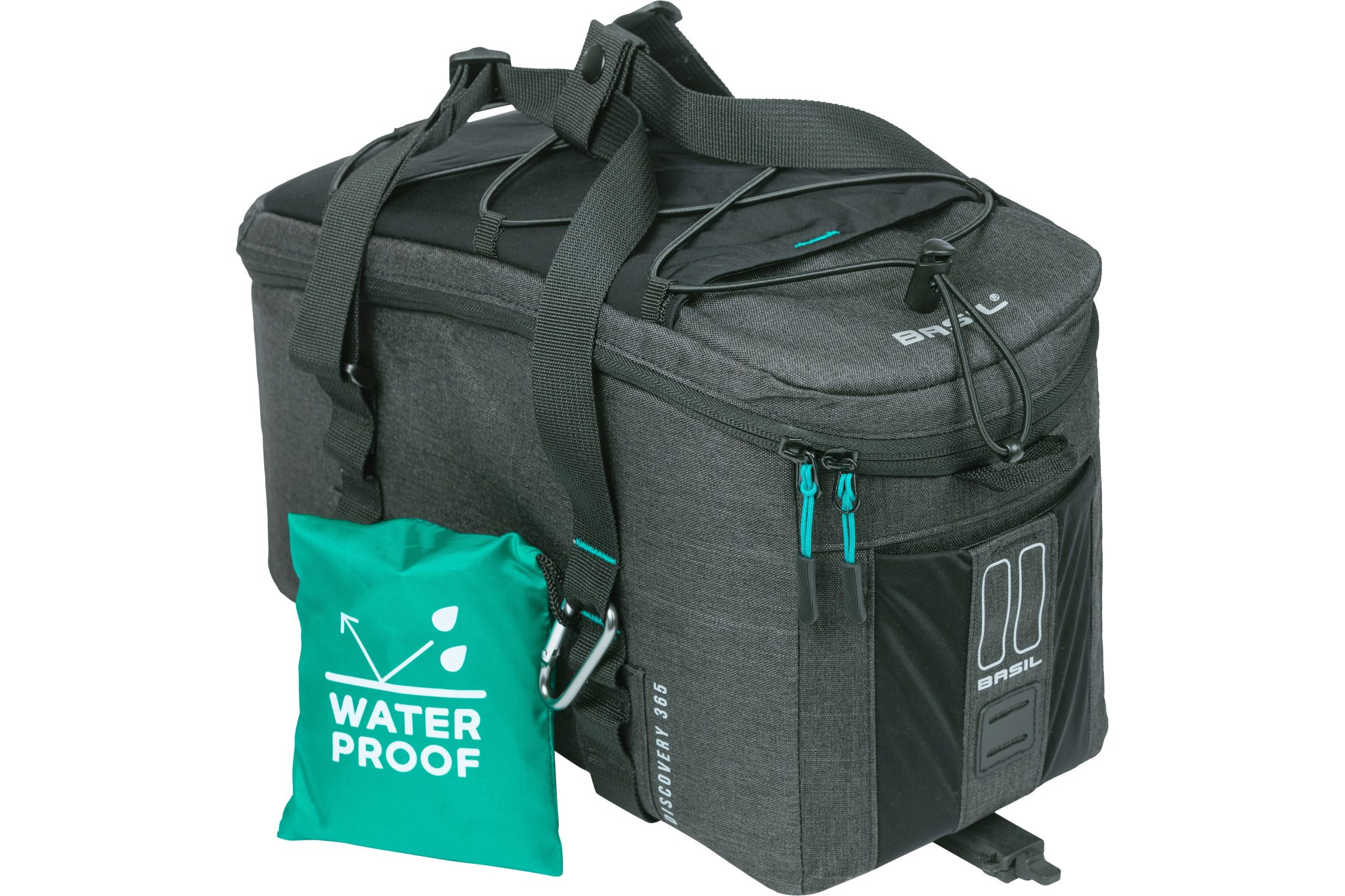 Basil dragertas Discovery 365D M zwart melee MIK 9L