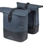 Basil fietstas dubbel Cove marine blauw/zwart MIK 28-32L