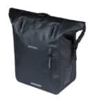 Basil fietstas enkel Rivo M MIK Hooks zwart 12-15L