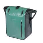 Basil fietstas enkel Rivo M MIK Hooks groen 12-15L