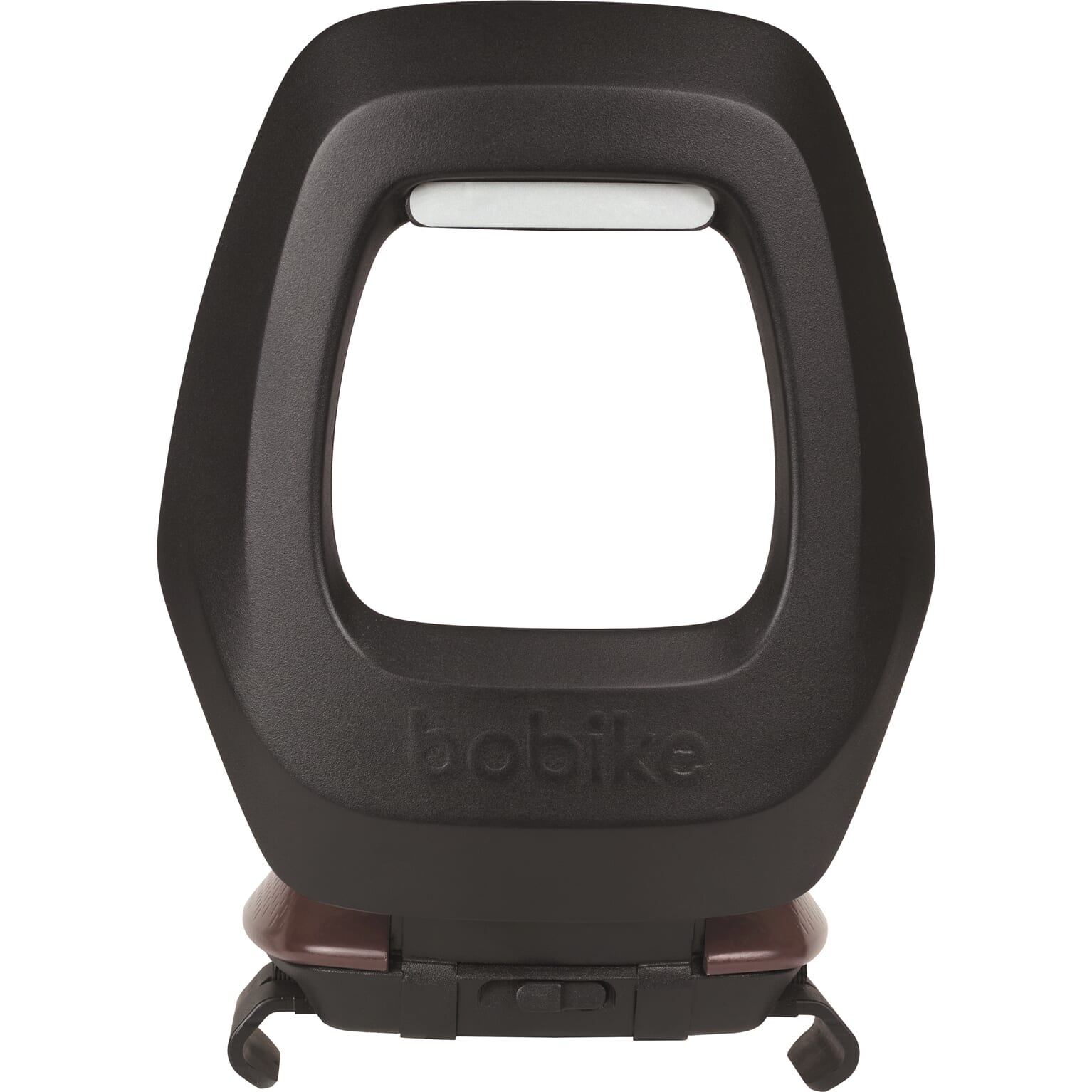 Bobike achterzitje junior One drager zwart/donker bruin