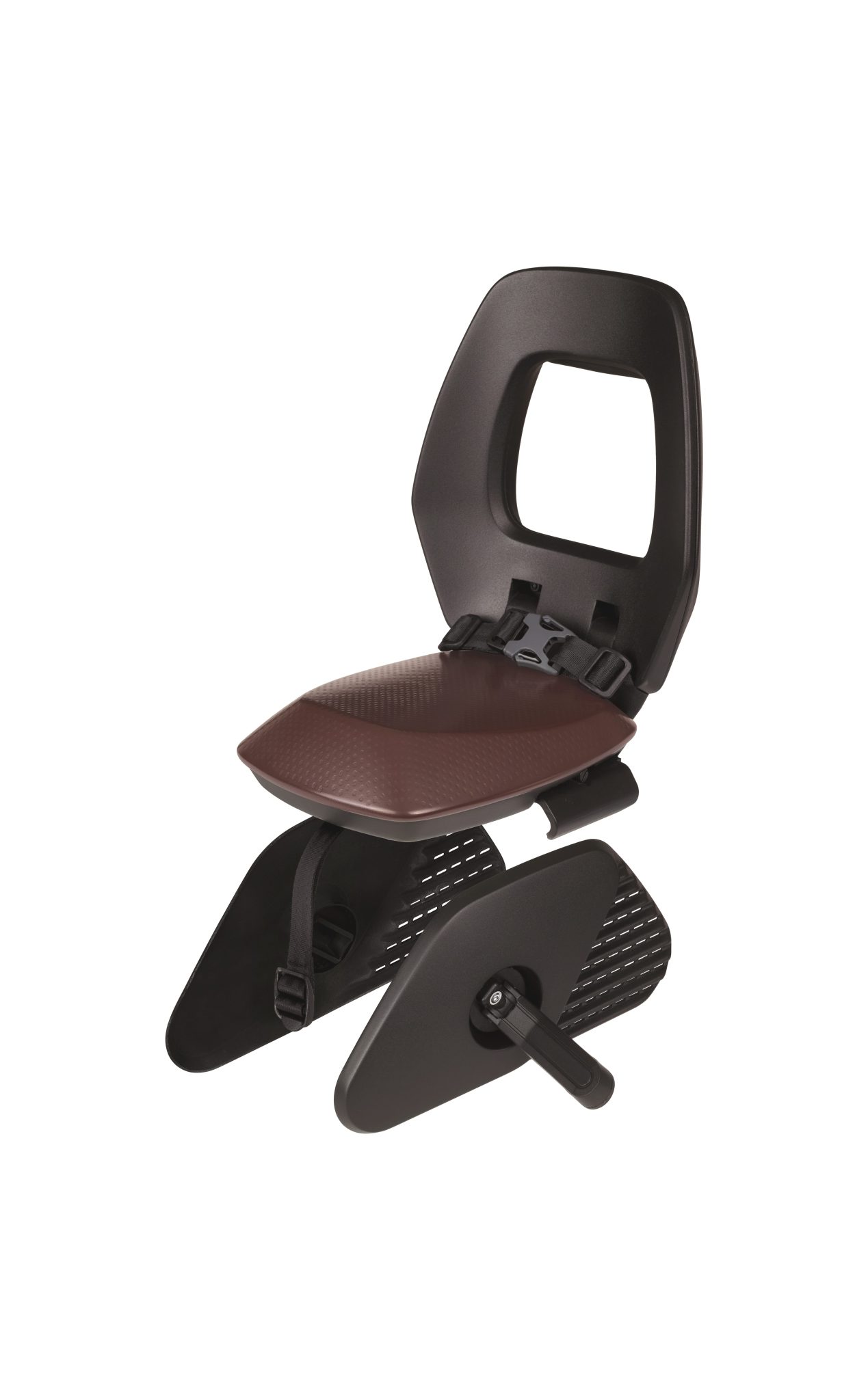 Bobike achterzitje junior One drager zwart/donker bruin