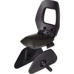 Bobike achterzitje junior One drager zwart/zwart Bobike achterzitje junior One drager zwart/zwart