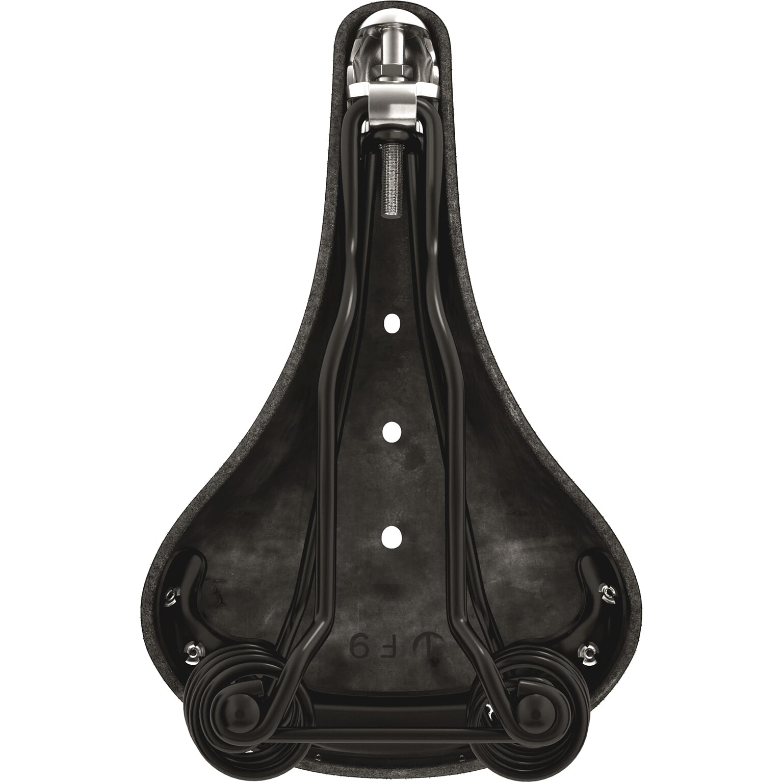 Brooks zadel B396 Flyer heren zwart